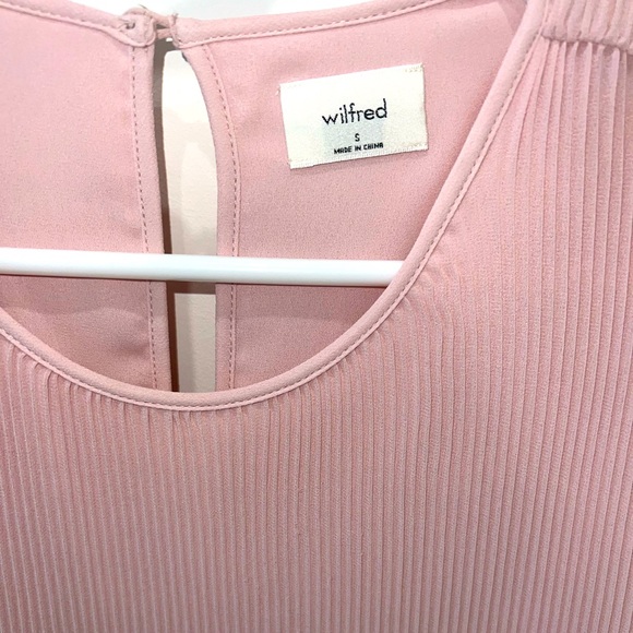 COPY - Aritzia Wilfred Daydreamer mini dress in poetic pink size small - Picture 3 of 7